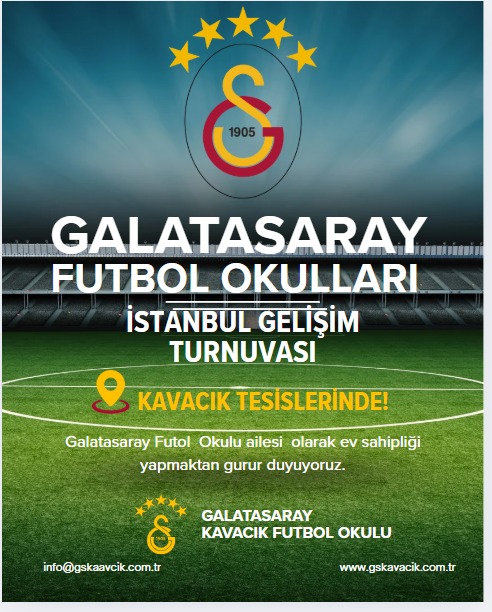 Galatasaray Futbol Okulları İstanbul Gelişim Turnuvası Başlıyor!